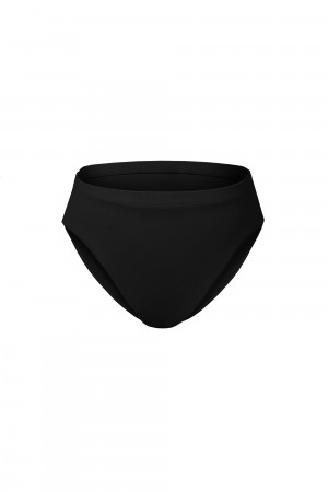 Biancheria Intima Bloch Zaniah High Vita Brief Bambino Nere | ITJKU57714