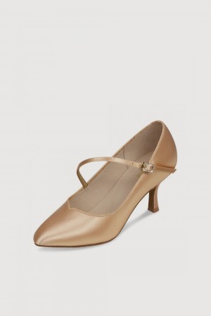 Danza sportiva Bloch Monica 2.3" Donna Tan | XITGW93414