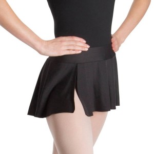 Gonne Bloch Mirella Britt Side Split Donna Nere | ITJVR65699