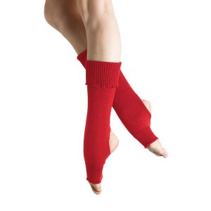 Maglieria Bloch Anya Legwarmers Donna Rosse | ITQCS15094
