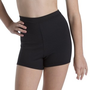 Pantaloni Bloch Heidi High Vita Supplex® Corta Bambino Nere | FITHY26217