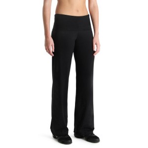 Pantaloni Bloch Roll Down Donna Nere | ITJBT57272