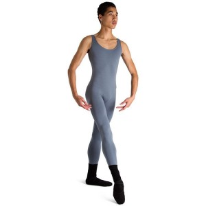 Unitard Bloch Mark Scoop Neck Tank Uomo Metal | ITJKU55167